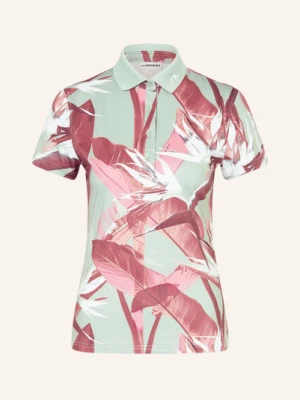 J.Lindeberg Funkcjonalna Koszulka Polo rot