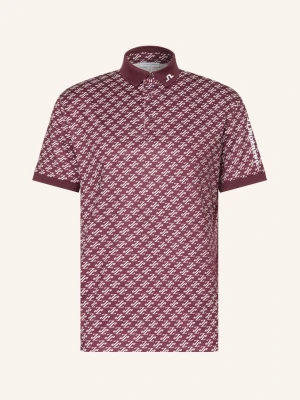 J.Lindeberg Funkcjonalna Koszulka Polo rot