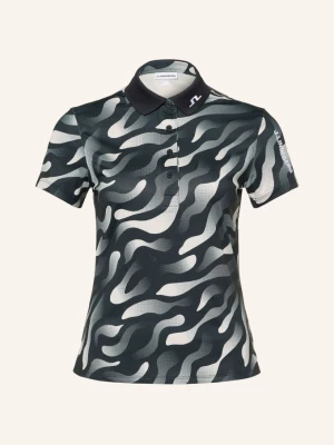 J.Lindeberg Funkcjonalna Koszulka Polo schwarz