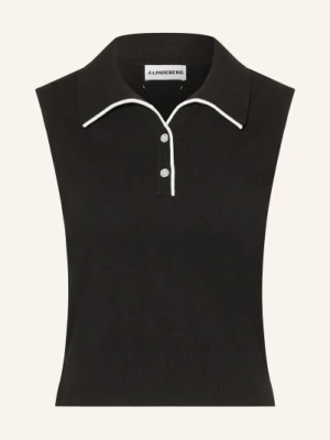 J.Lindeberg Funkcjonalna Koszulka Polo weiss