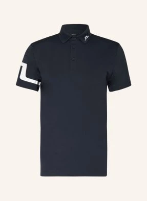 J.Lindeberg Funkcyjna Koszulka Polo blau