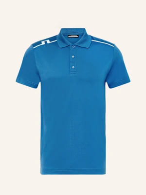 J.Lindeberg Funkcyjna Koszulka Polo blau