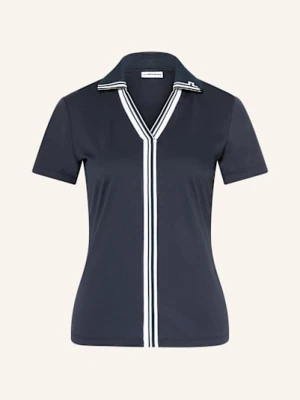 J.Lindeberg Funkcyjna Koszulka Polo blau