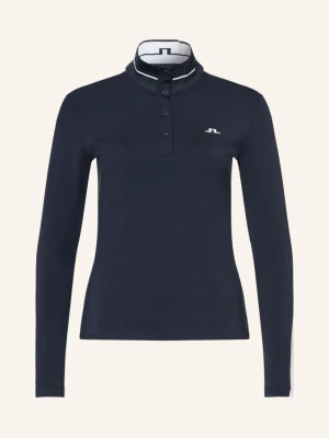 J.Lindeberg Funkcyjna Koszulka Polo blau