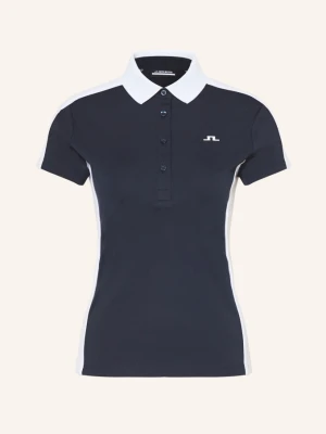 J.Lindeberg Funkcyjna Koszulka Polo blau