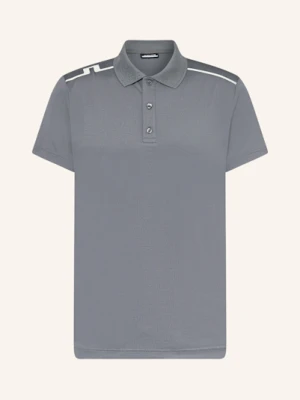 J.Lindeberg Funkcyjna Koszulka Polo grau