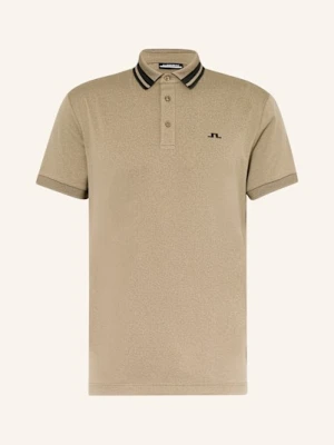 J.Lindeberg Funkcyjna Koszulka Polo gruen