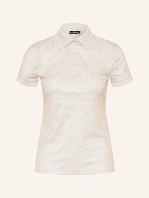 J.Lindeberg Funkcyjna Koszulka Polo lila