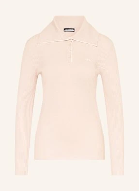 J.Lindeberg Funkcyjna Koszulka Polo rosa
