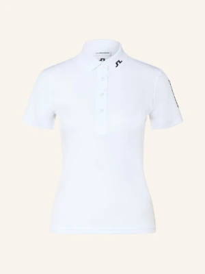 J.Lindeberg Funkcyjna Koszulka Polo weiss