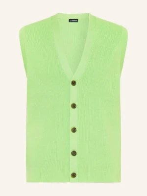 J.Lindeberg Kamizelka Z Dzianiny gruen