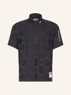 J.Lindeberg Koszulka Polo Z Dżerseju schwarz
