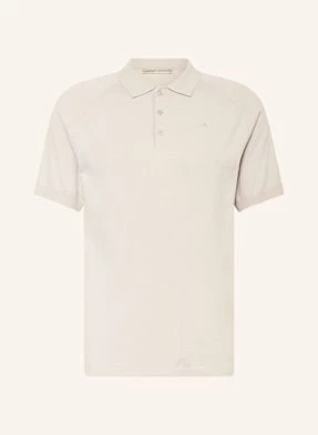 J.Lindeberg Koszulka Polo Z Dzianiny Martin Knit beige