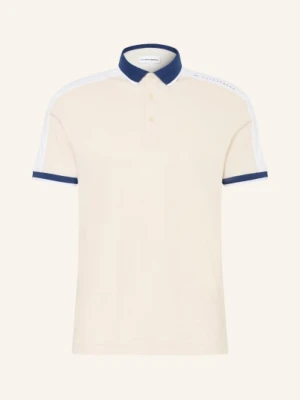 J.Lindeberg Koszulka Polo Z Pikowanej Dzianiny beige