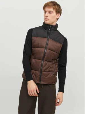 Jack&Jones Bezrękawnik 12235861 Brązowy Regular Fit