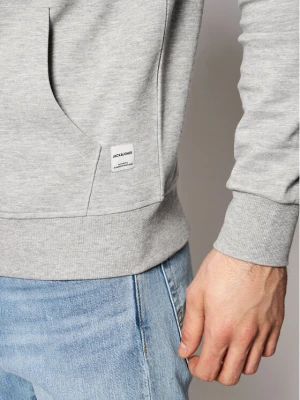 Jack & Jones Bluza Basic 12181901 Szary Regular Fit