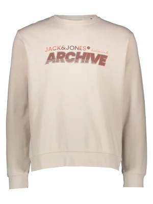 Jack & Jones Bluza "Brat" w kolorze beżowym rozmiar: S