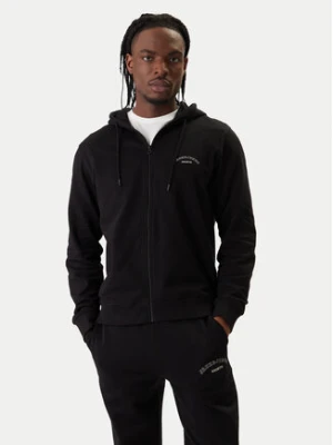 Jack & Jones Bluza College Logo 12288363 Czarny Regular Fit