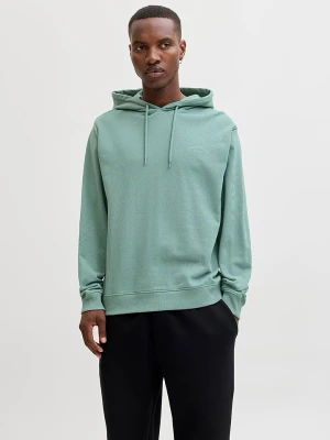 Jack & Jones Bluza "College" w kolorze turkusowym rozmiar: M