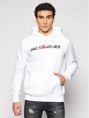 Jack&Jones Bluza Corp Old Logo 12137054 Biały Regular Fit