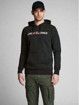 Jack&Jones Bluza Corp Old Logo 12137054 Czarny Regular Fit