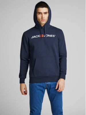 Jack & Jones Bluza Corp Old Logo 12137054 Granatowy Regular Fit