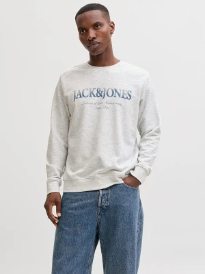 Jack & Jones Bluza "Devin" w kolorze srebrnym rozmiar: XL