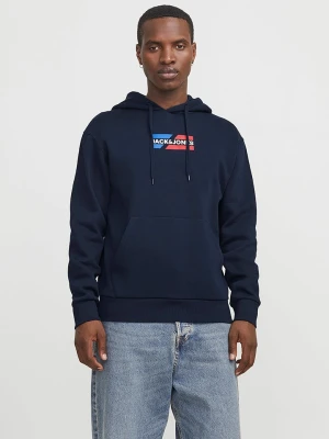 Jack & Jones Bluza "Jjcorp" w kolorze granatowym rozmiar: L