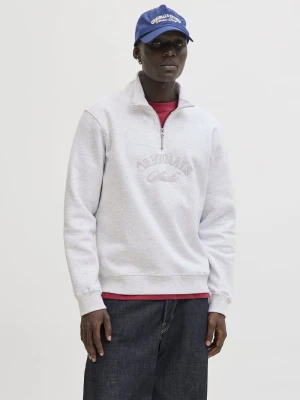 Jack & Jones Bluza Mężczyźni Bawełna biały | szary