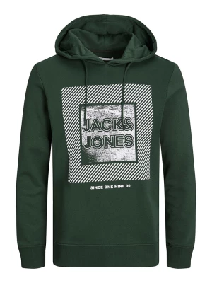 Jack & Jones Bluza "Stein" w kolorze zielonym rozmiar: M