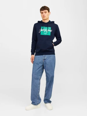 Jack & Jones Bluza "Tiley" w kolorze granatowym rozmiar: M