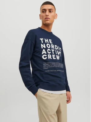 Jack&Jones Bluza Vibes 12233593 Granatowy Relaxed Fit