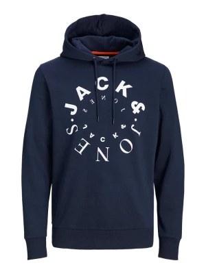 Jack & Jones Bluza "Warrior" w kolorze granatowym rozmiar: L