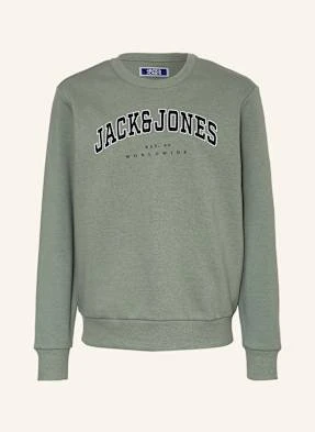 Jack&Jones Bluza Z Kapturem gruen