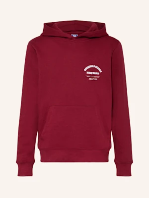 Jack&Jones Bluza Z Kapturem rot
