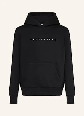 Jack&Jones Bluza Z Kapturem schwarz