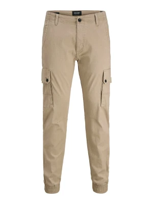 Jack & Jones Bojówki "Paul" w kolorze beżowym rozmiar: W34/L32