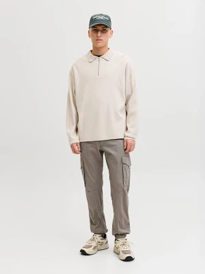 Jack & Jones Bojówki "Paul" w kolorze beżowym rozmiar: W36/L32