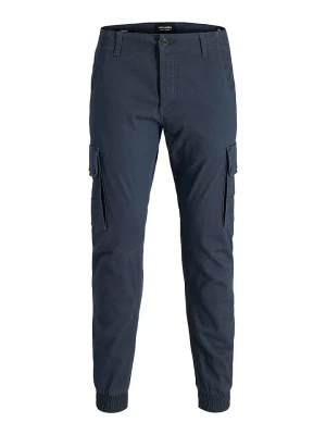 Jack & Jones Bojówki "Paul" w kolorze granatowym rozmiar: W34/L32