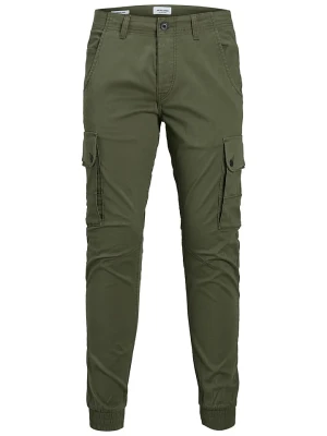 Jack & Jones Bojówki "Paul" w kolorze khaki rozmiar: W30 / L32