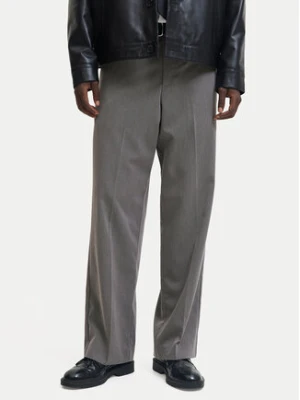 Jack & Jones Chinosy Bill 12293368 Szary Wide Leg