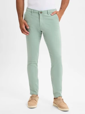 Jack & Jones Chinosy - JPSTMarco Mężczyźni Bawełna zielony jednolity,