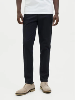 Jack & Jones Chinosy Marco Arthur 12260904 Granatowy Slim Fit