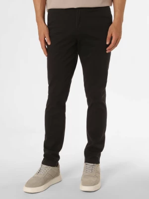 Jack & Jones Chinosy Mężczyźni Bawełna czarny jednolity,