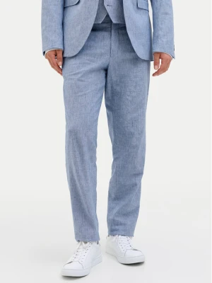 Jack & Jones Chinosy Riviera 12228724 Błękitny Slim Fit Niebieski jasny