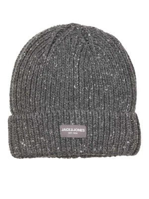 Jack & Jones Czapka-beanie "Cliff" w kolorze szarym rozmiar: onesize