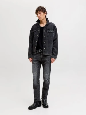 Jack & Jones Dżinsy "Clark" - Slim fit - w kolorze antracytowym rozmiar: W34 / L34