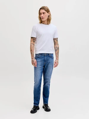 Jack & Jones Dżinsy "Clark" - Slim fit - w kolorze niebieskim rozmiar: W31/L32