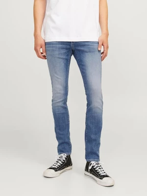 Jack & Jones Dżinsy "Glenn" - Skinny fit - w kolorze niebieskim rozmiar: W33/L32