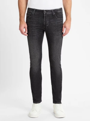 Jack & Jones Dżinsy - JJIglenn Mężczyźni Bawełna szary jednolity,